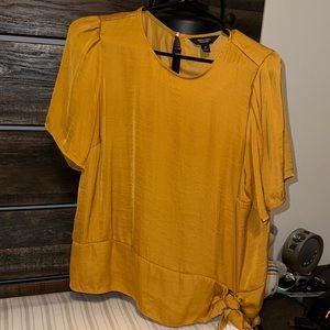 Mustard Yellow Blouse